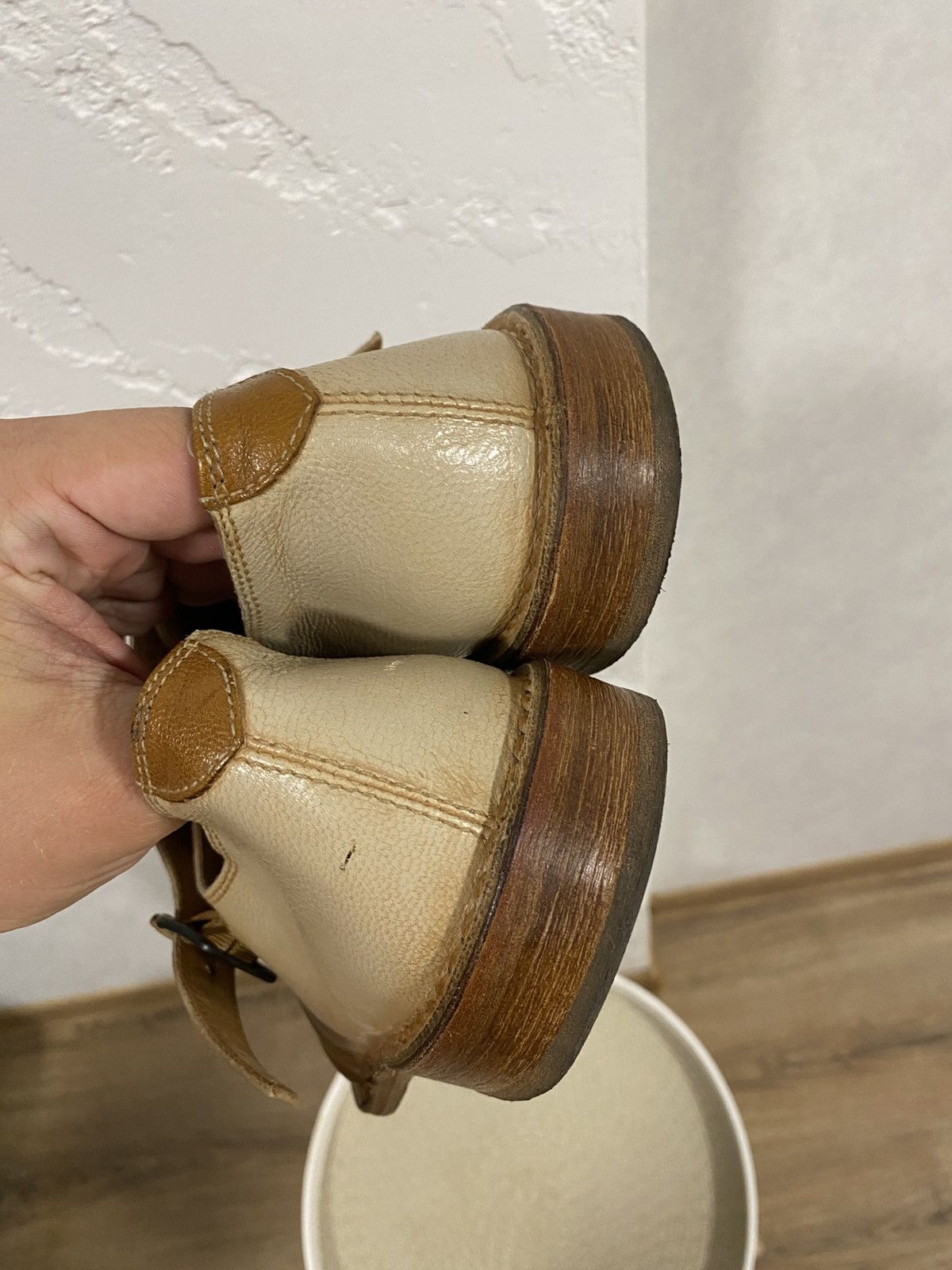 MoMA Moma Italian Monk Classic Leather Shoes Size: 43 Size US 10 / EU 43 - 5 Thumbnail