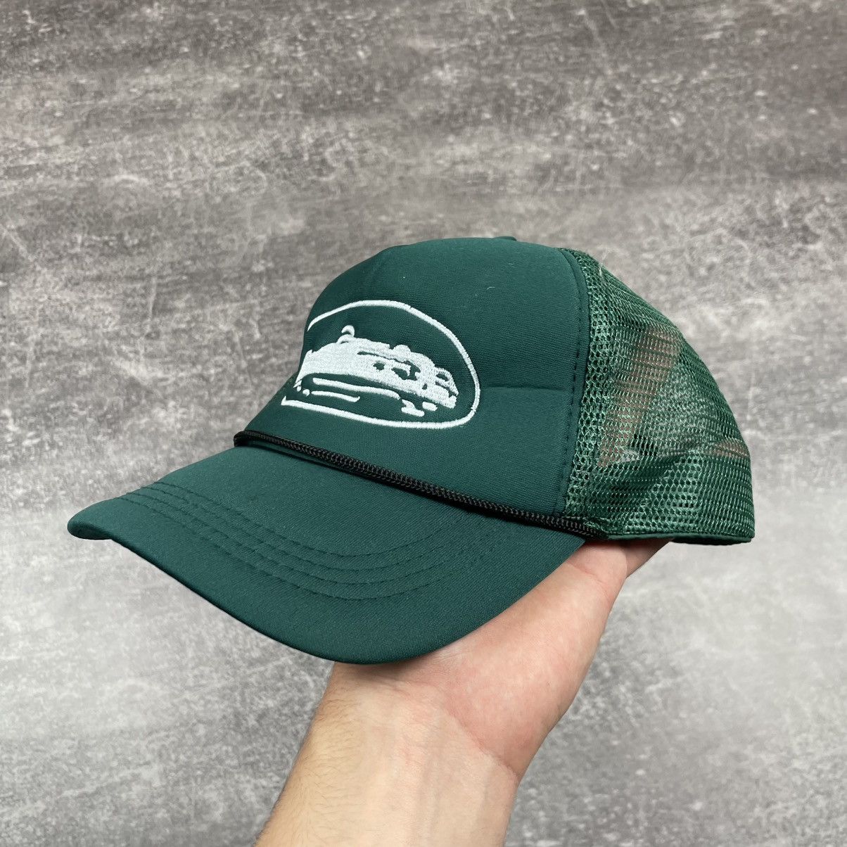 Corteiz Corteiz CRTZ Green Trucker Hat Size ONE SIZE - 3 Thumbnail