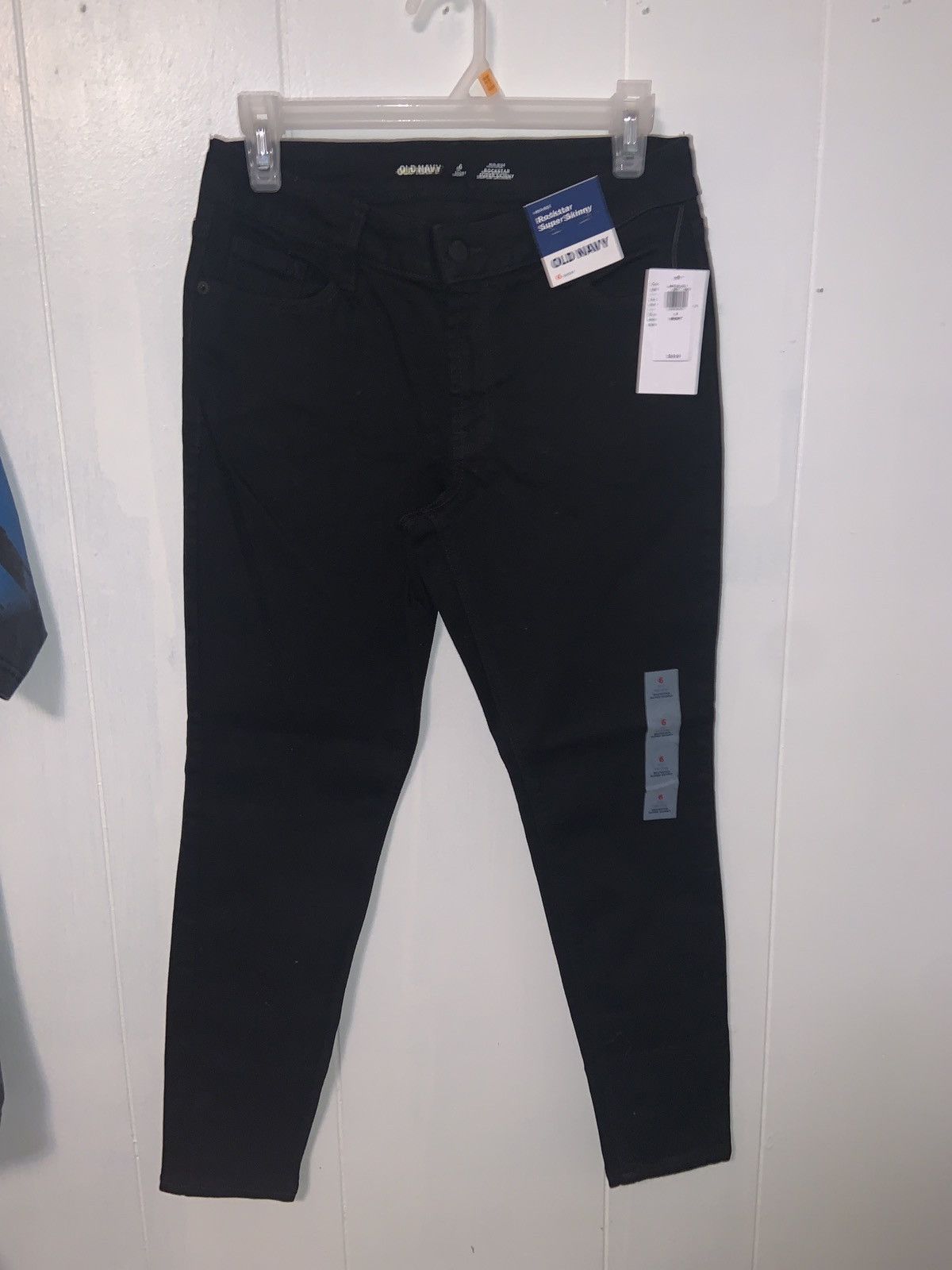 Old Navy Womens - High Rise Rockstar Super Skinny Jeans - Size 6 Size 28" / US 6 / IT 42 - 5 Thumbnail