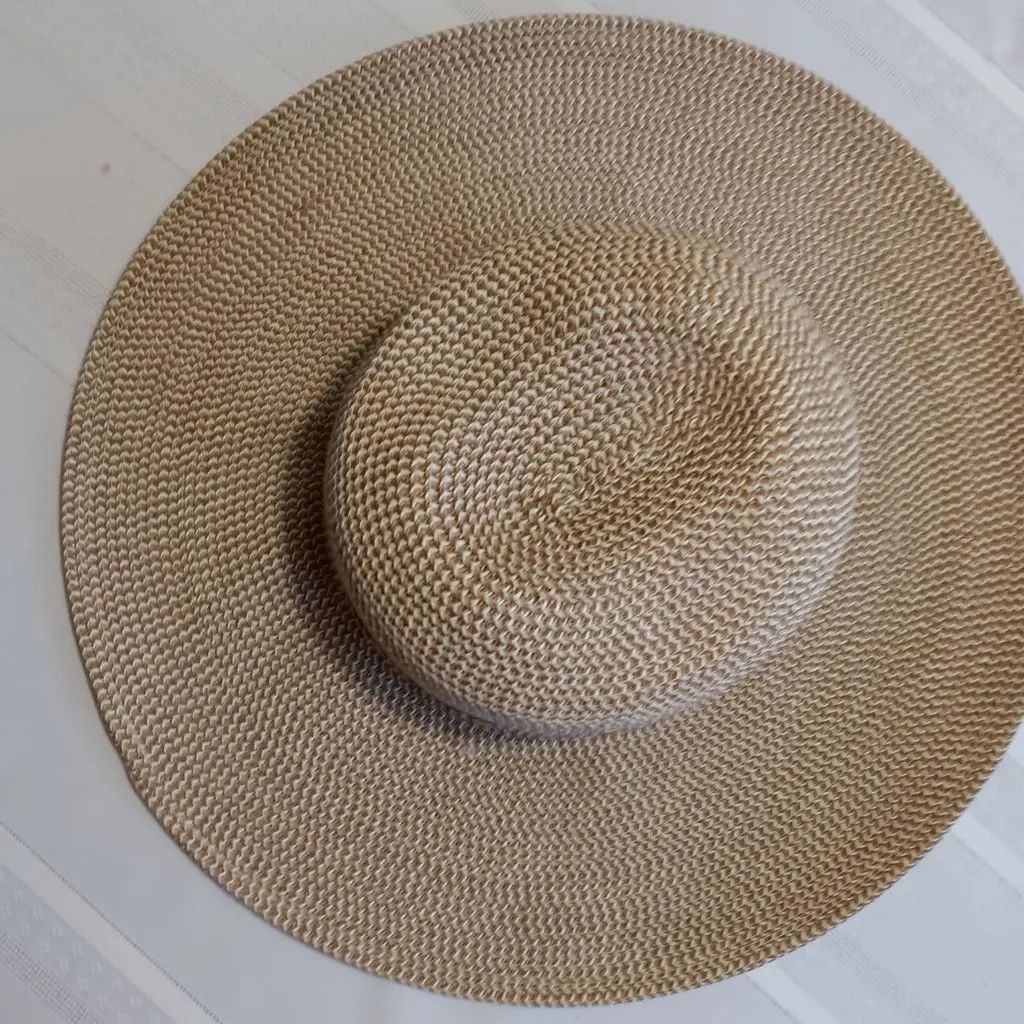 Nine West Nine West Wide Brim Straw Hat Size ONE SIZE - 4 Thumbnail