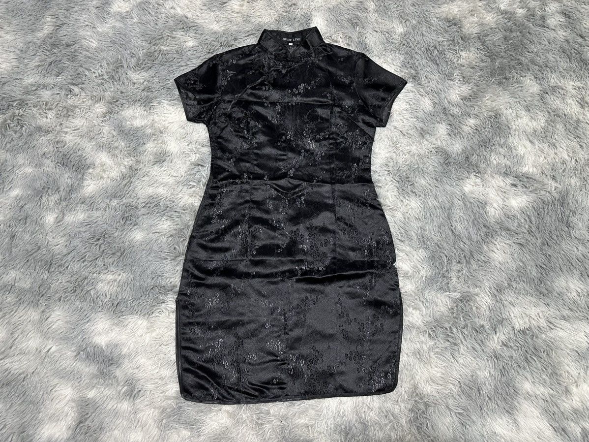 Japanese Brand 🔥Sick Y2K Body Line Asymmetric Qipao Dress Vkei Goth Punk Size XL / US 12-14 / IT 48-50 - 1 Thumbnail