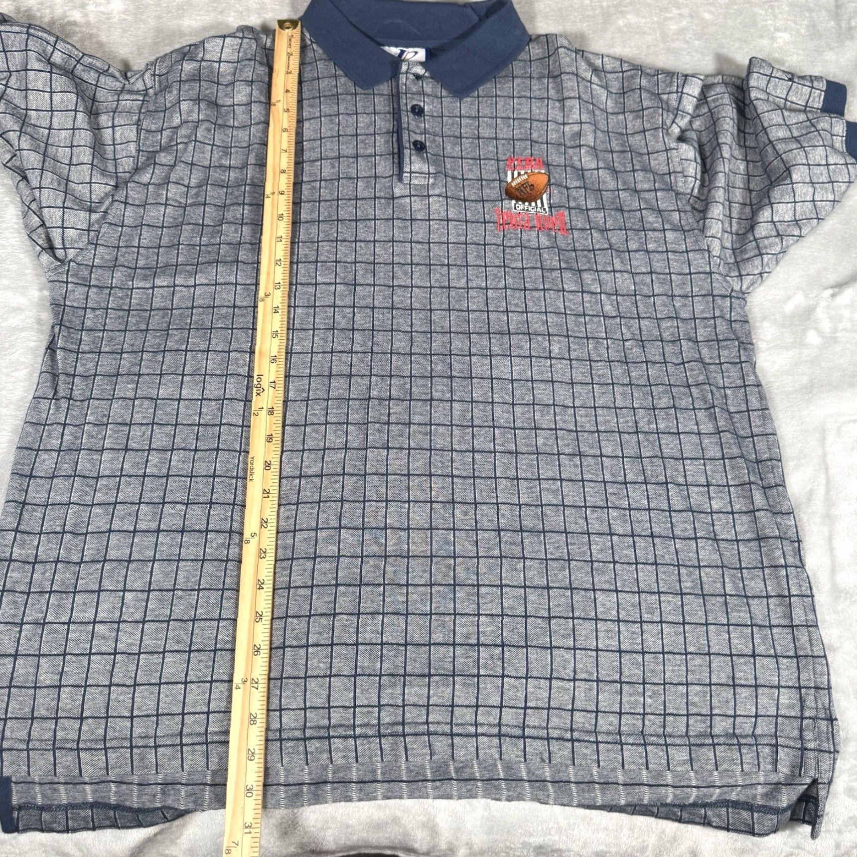 Logo Athletic VINTAGE Logo Athletic NFL Referee Event Polo Shirt Mens 2XL Blue 90s Shirt Mens Polo 2XL Blue 90s Referee Event? Size US XXL / EU 58 / 5 - 6 Thumbnail