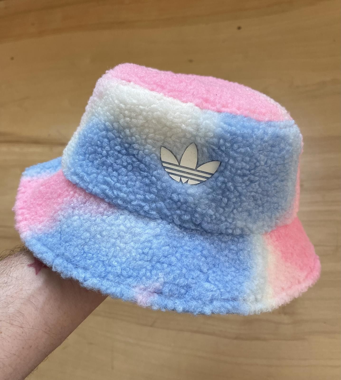 Adidas Adidas Originals Tie Dye Sherpa Bucket Hat Womens One Size Size ONE SIZE - 1 Thumbnail