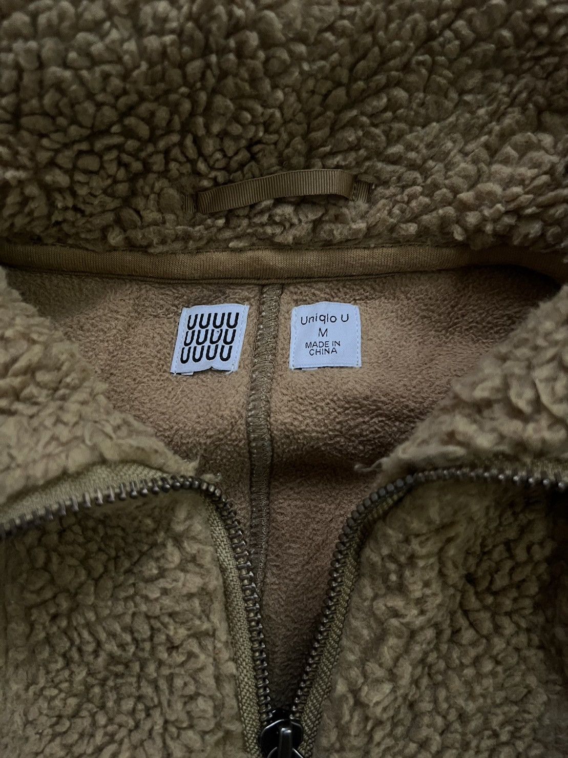 Undercover x Uniqlo U Fleece Sherpa Deep Pile Jacket