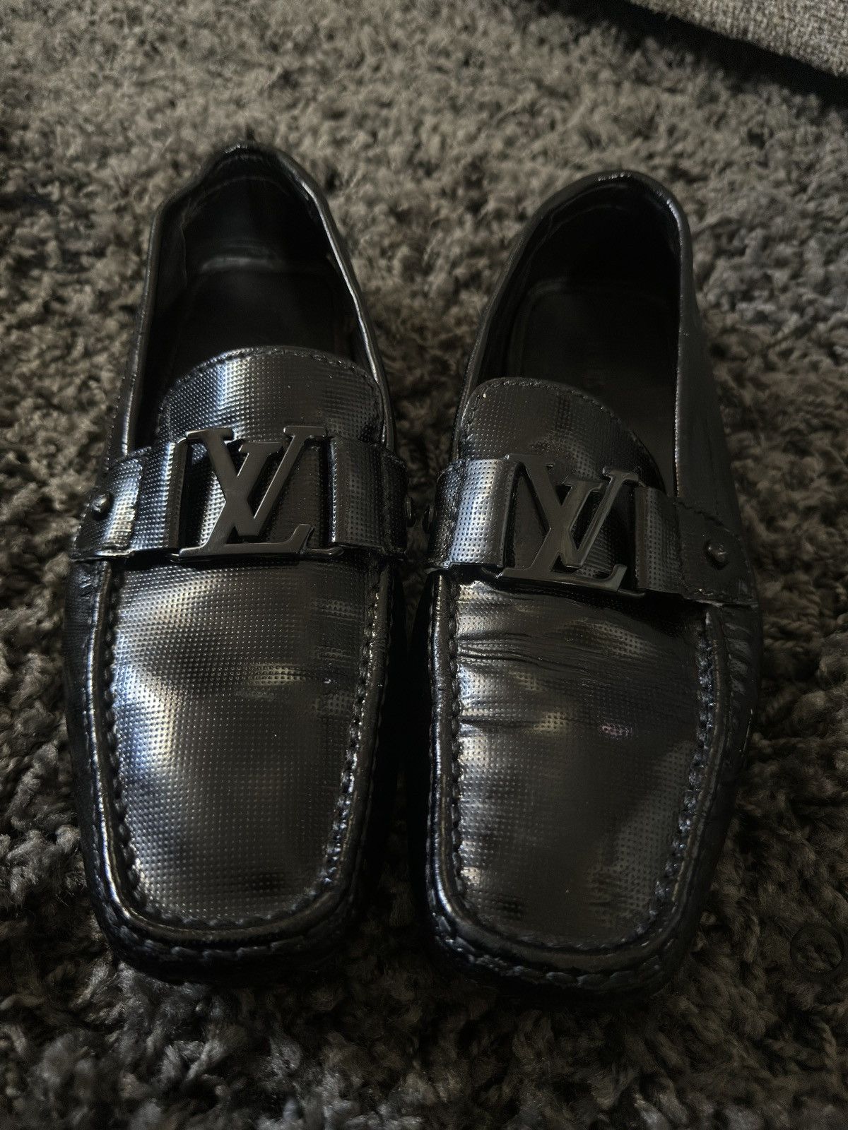 Louis Vuitton Louis Vuitton Montaigne Leather Flats Size US 9.5 / EU 42-43 - 2 Thumbnail