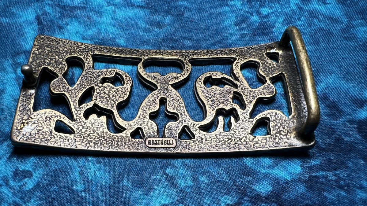 Vintage Vintage buckle Rastrelli belt Y2K Size ONE SIZE - 3 Thumbnail