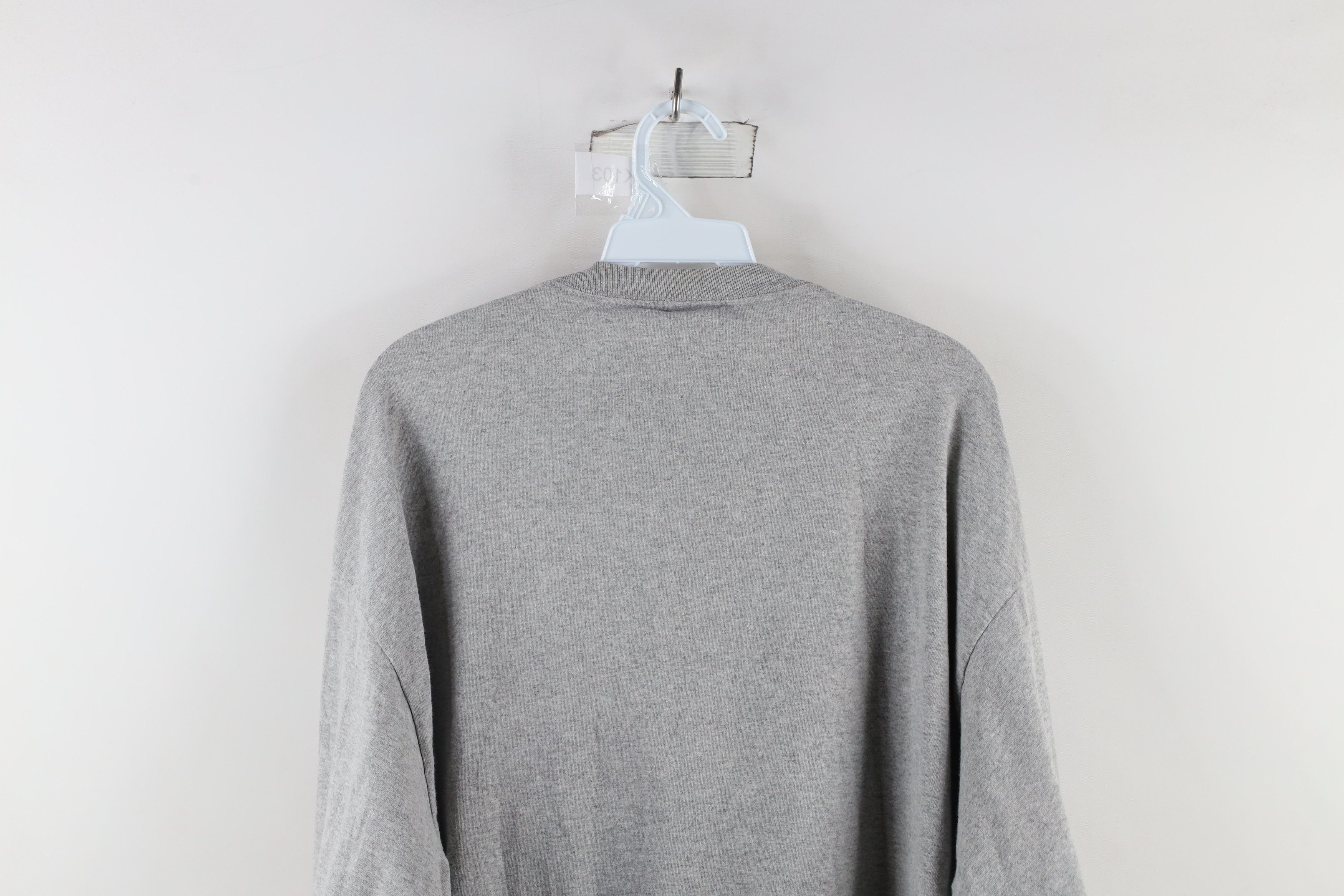 Vintage Vintage 90s Ohio State University Long Sleeve T-Shirt Gray Size US XXL / EU 58 / 5 - 12 Thumbnail
