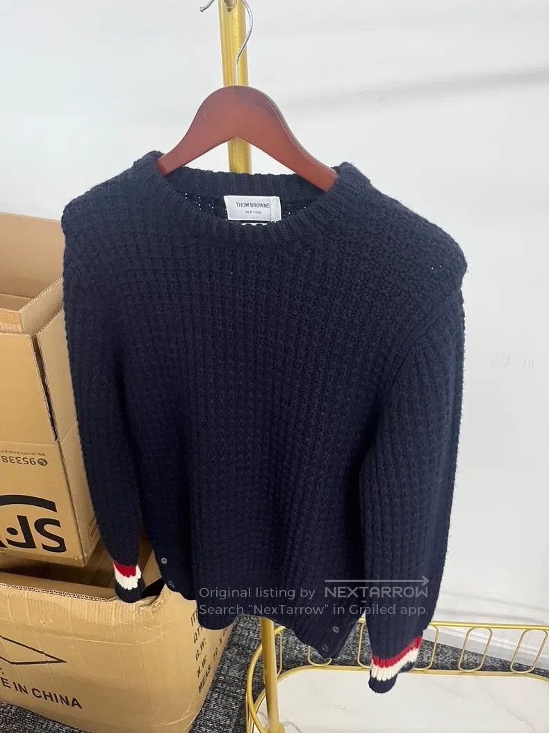 Thom Browne Thom Browne Blue cardigan Size US M / EU 48-50 / 2 - 1 Thumbnail