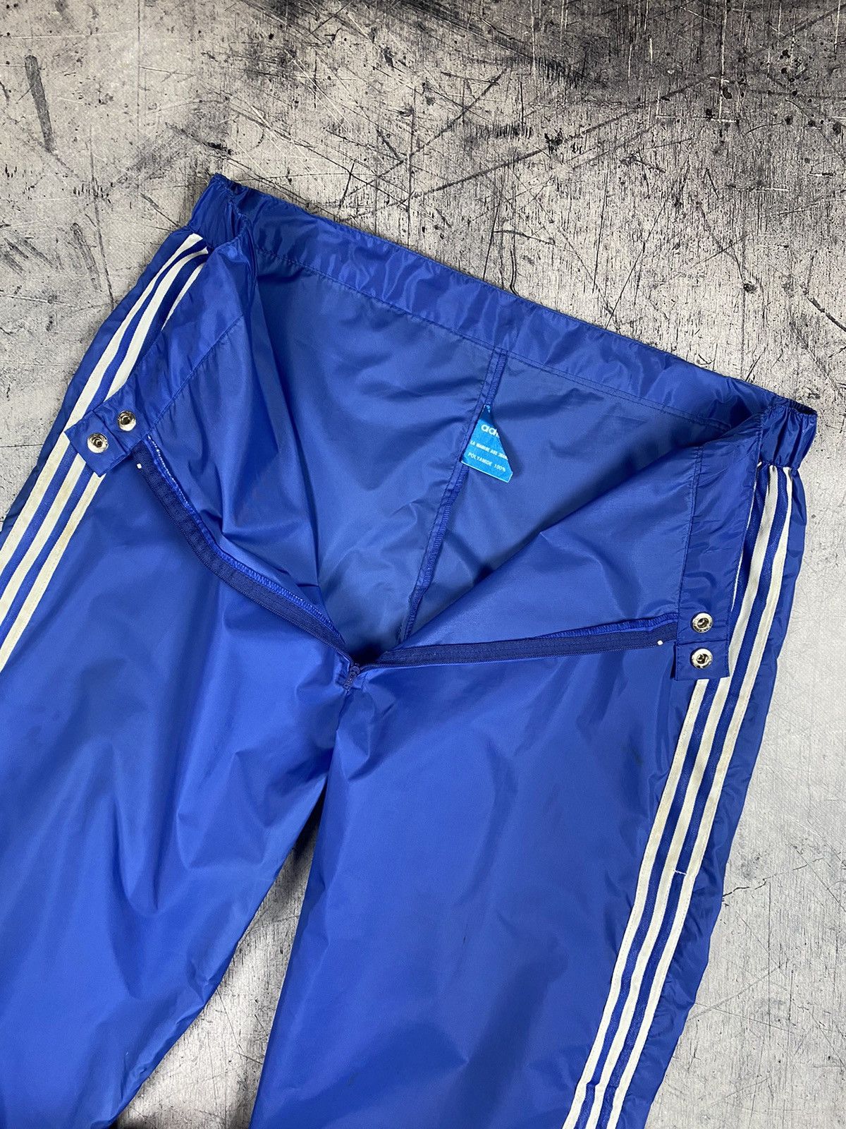 Adidas Adidas Ventex 80s vintage faded striped nylon track pants Size US 34 / EU 50 - 5 Thumbnail