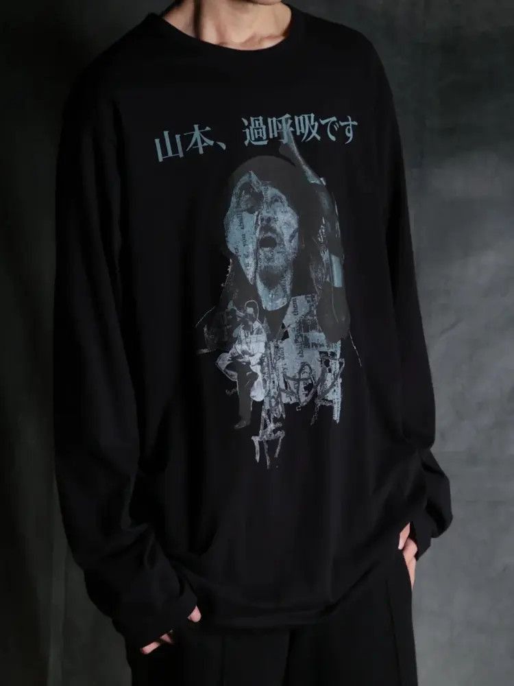 Yohji Yamamoto Sz 3 Yohji Yamamoto 24SS Delivery B Painting Tee-2505 Size US L / EU 52-54 / 3 - 7 Thumbnail
