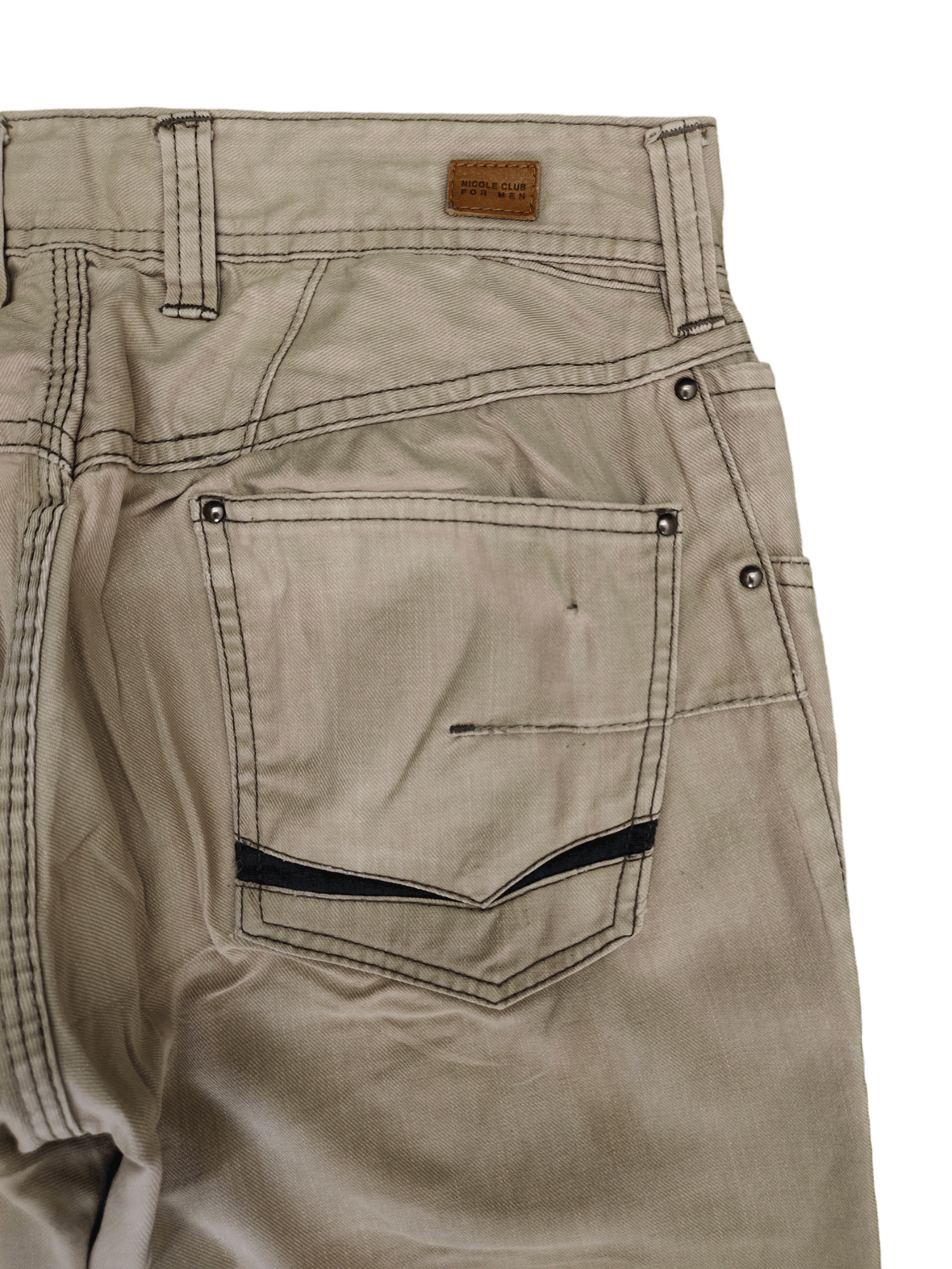 Comme des Garcons × Undercover Vintage Y2k Nicole Club For Men Distress Denim Pants Size US 30 / EU 46 - 12 Thumbnail