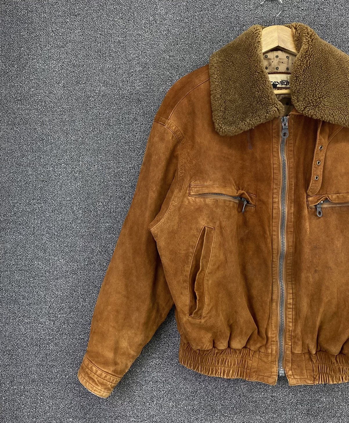 Leather Vintage George Rech Homme Sheep Skin Leather Jacket Size M / US 6-8 / IT 42-44 - 3 Thumbnail