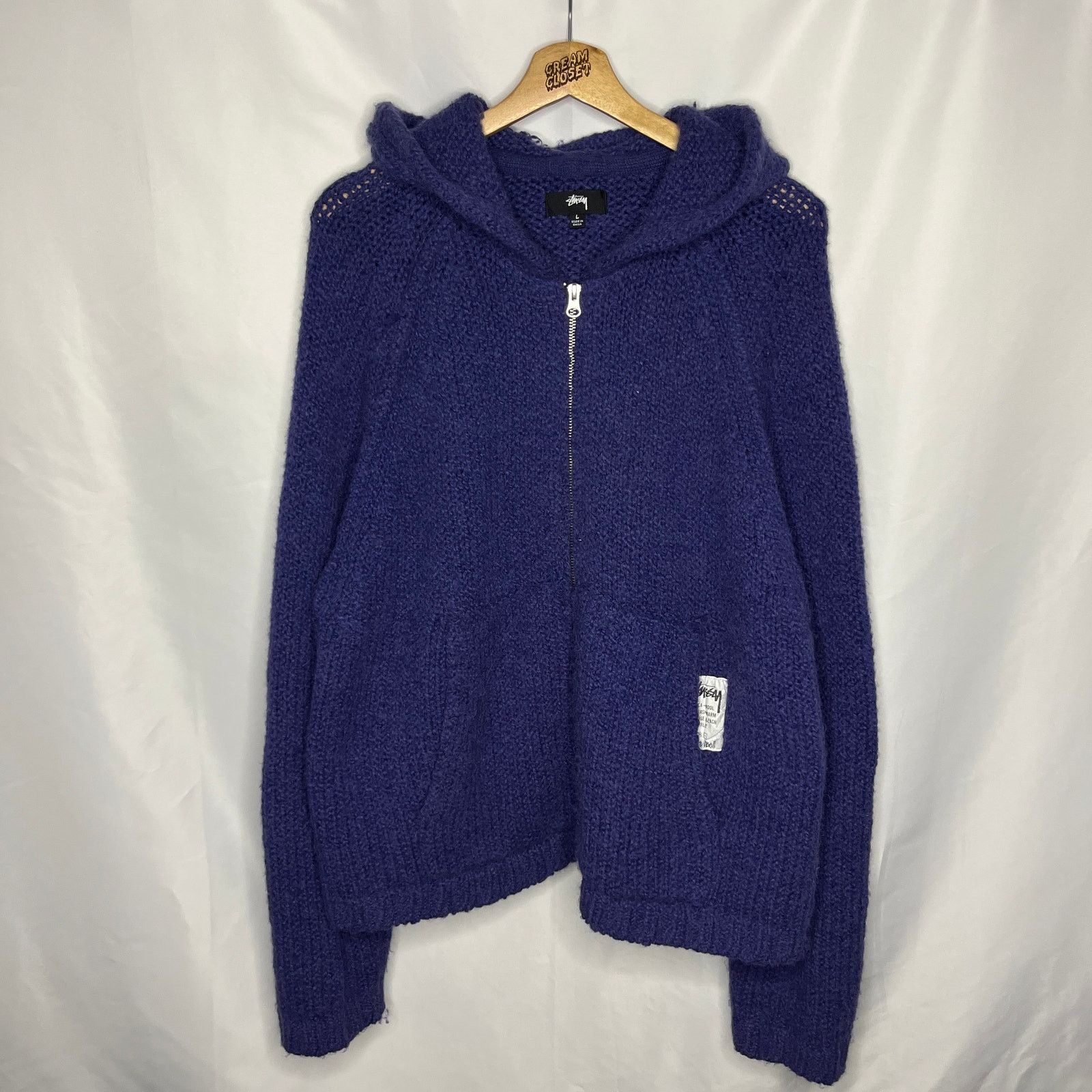 Stussy Stussy Billiard Sweater Navy BRAND NEW | Grailed