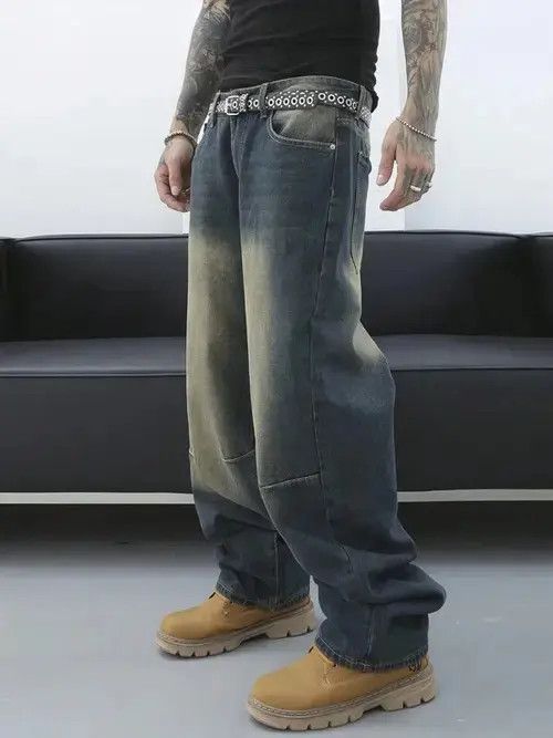 Jean Kuroda x Ayumi Faded Skate Baggy Denim Jeans Loose fit Size US 32 / EU 48 - 4 Thumbnail