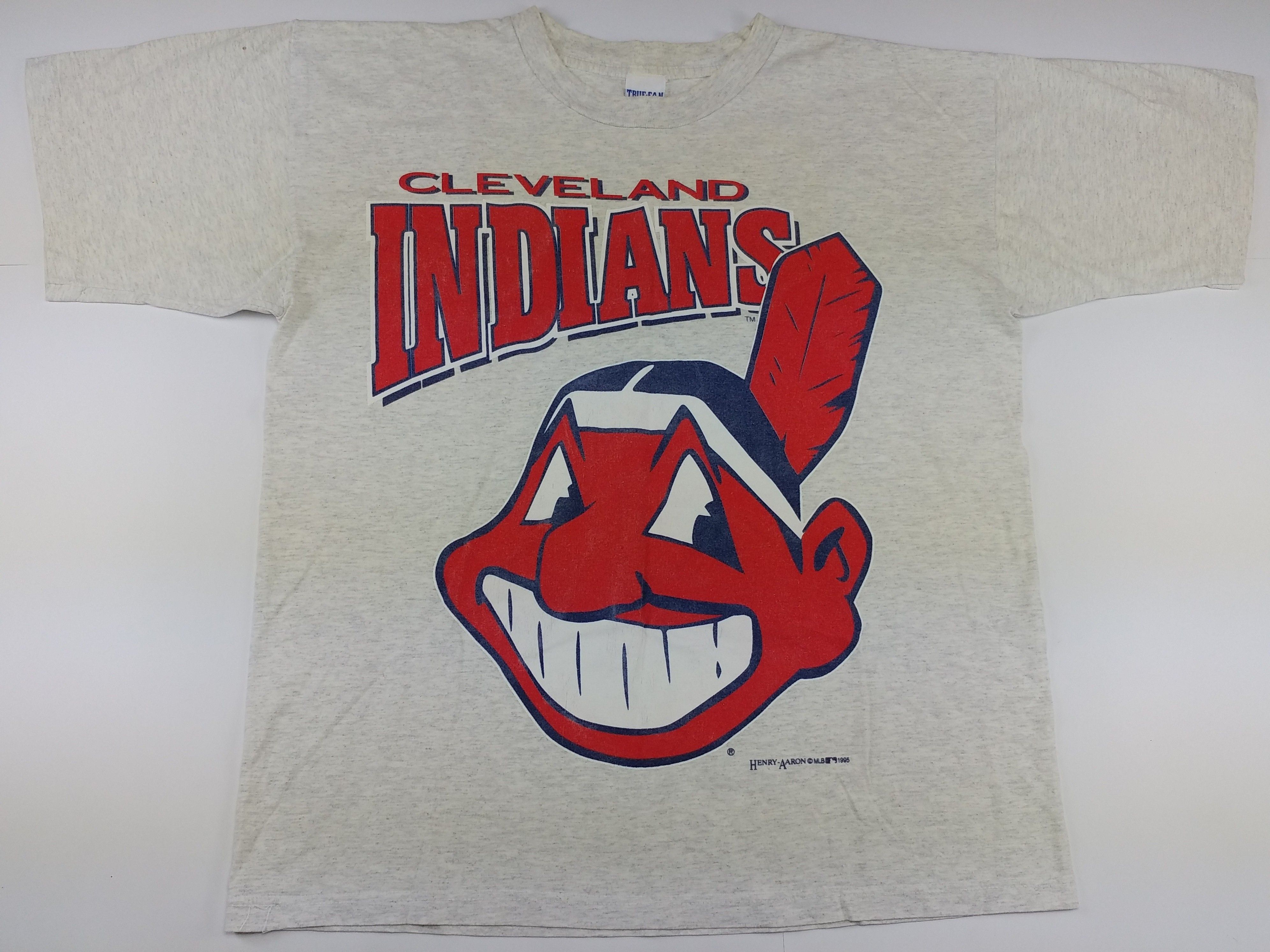 MLB MLB Cleveland Indians t-shirt, True Fan, Henry Aaron 1995 XL Size US XL / EU 56 / 4 - 1 Thumbnail