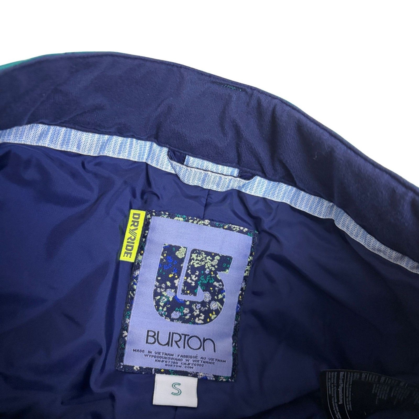 Burton BURTON Snow Pants Green Waterproof Snowboard Ski Pants Small Size 30" / US 8 / IT 44 - 2 Thumbnail