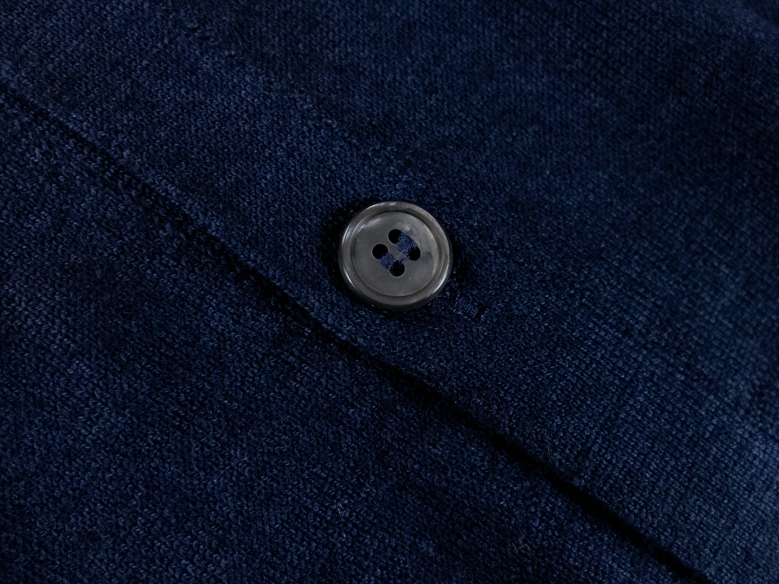 Gran Sasso GRAN SASSO vintage style blue wool cardigan Size 56 / 3XL Size US XXL / EU 58 / 5 - 5 Thumbnail