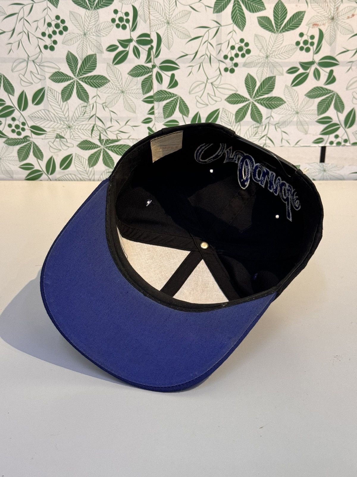 NBA × Vintage SAMPLE Orlando Magic Vintage Spell Out Embroidered Cap Hat Size ONE SIZE - 4 Thumbnail