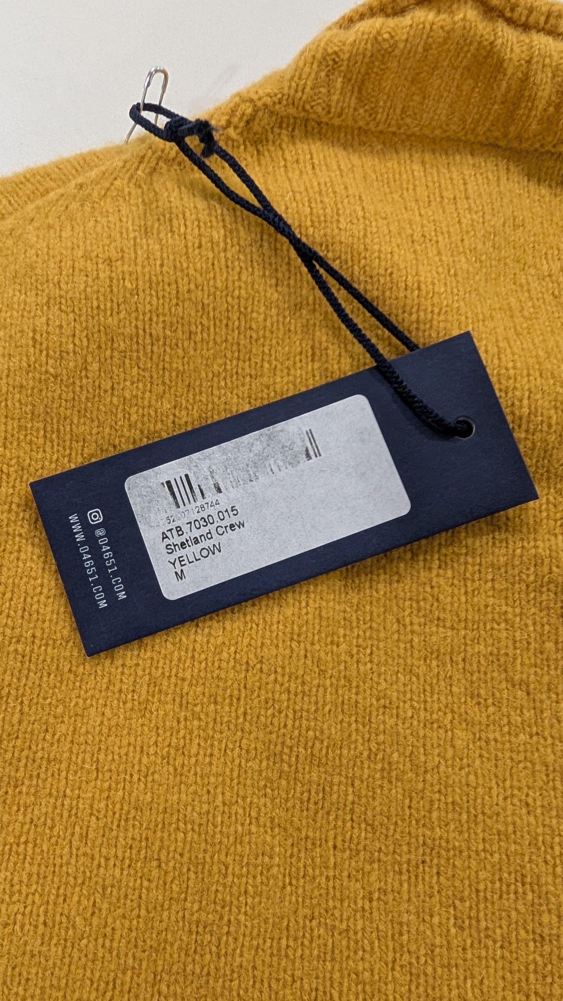 Other 04651/ A Trip In A Bag Virgin Wool Crew Neck Sweater M Size US M / EU 48-50 / 2 - 5 Thumbnail
