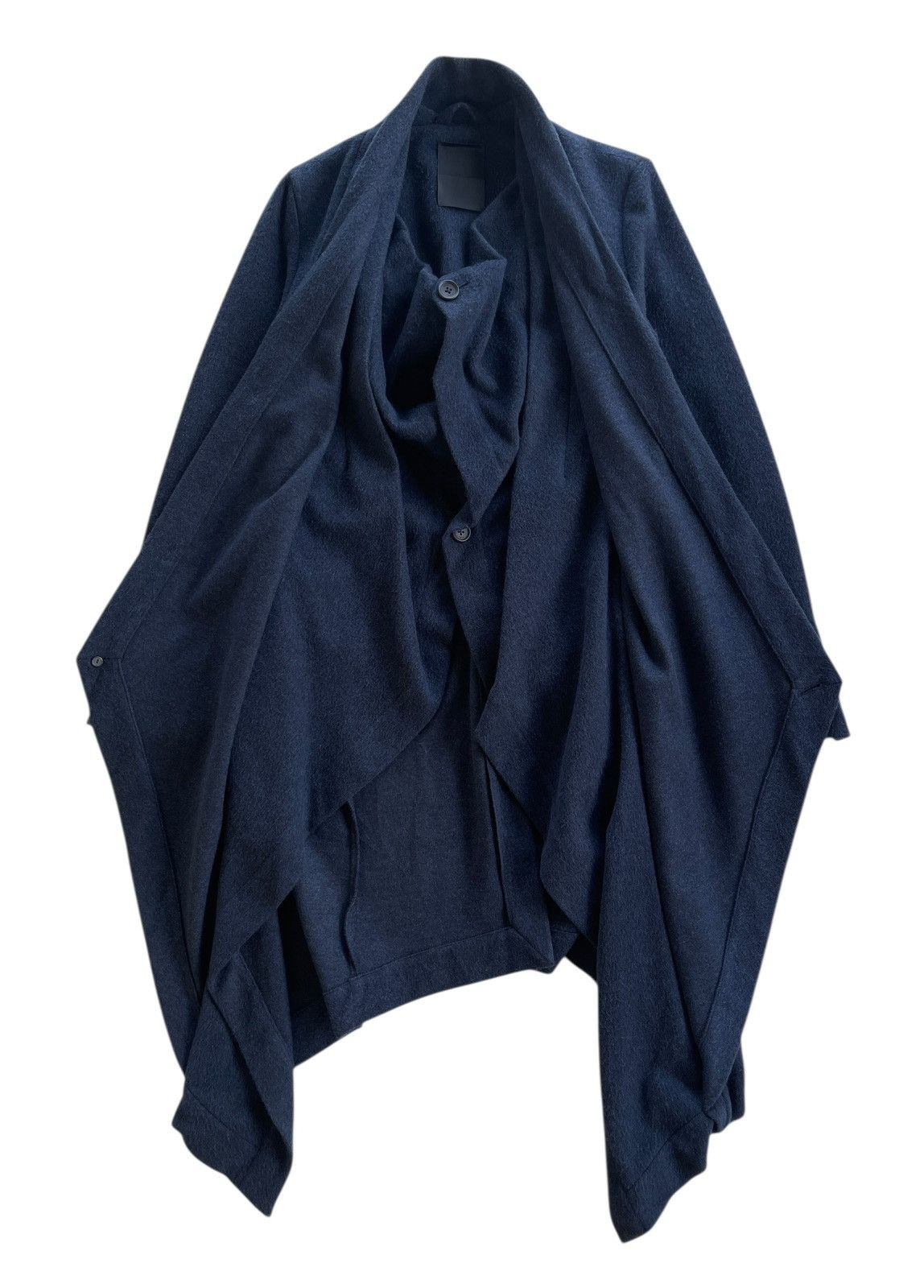 Japanese Brand Divka Japan Asymmetrical Layered Jacket Size S / US 4 / IT 40 - 2 Thumbnail