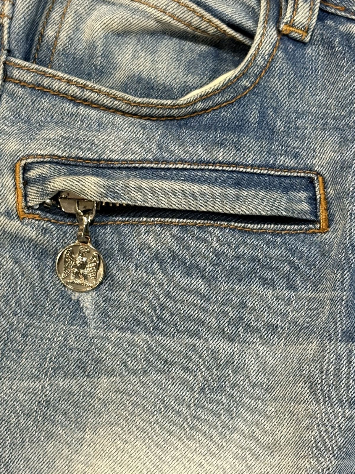 Balmain Balmain SS11 Eagle Coin Denim Size US 30 / EU 46 - 3 Thumbnail