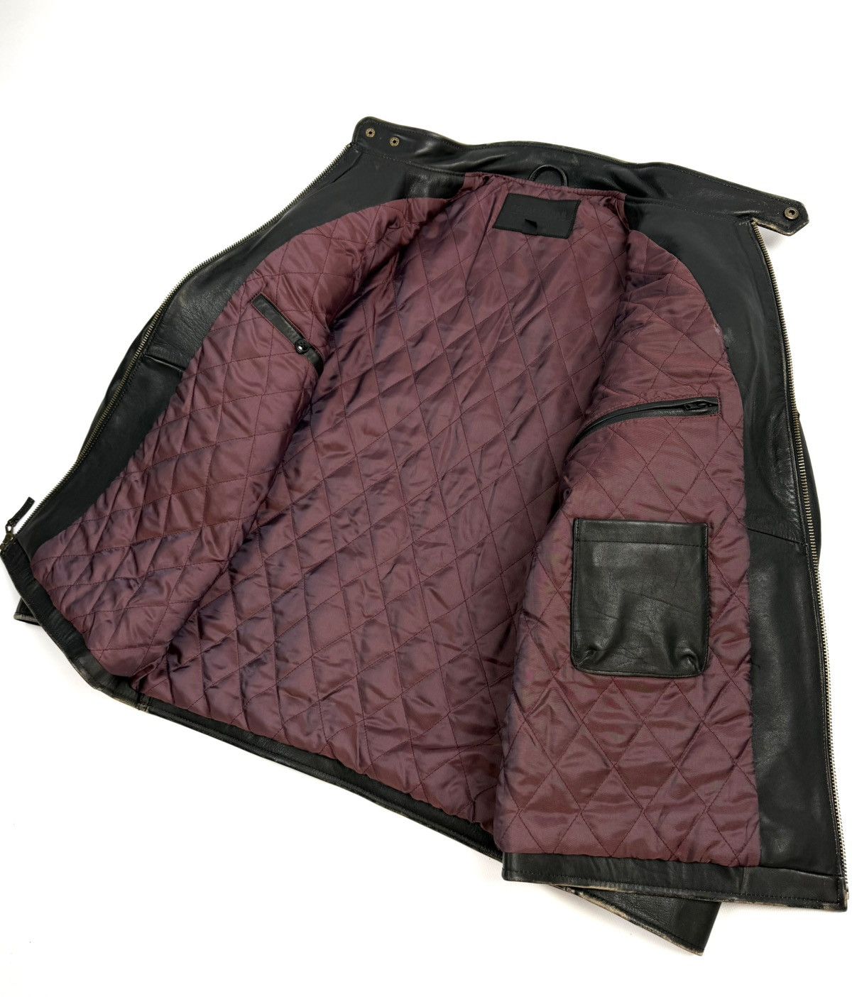 Golden Bear Golden Bear Vintage Lodi Leather Moto Jacket Mission Control Size US L / EU 52-54 / 3 - 7 Thumbnail