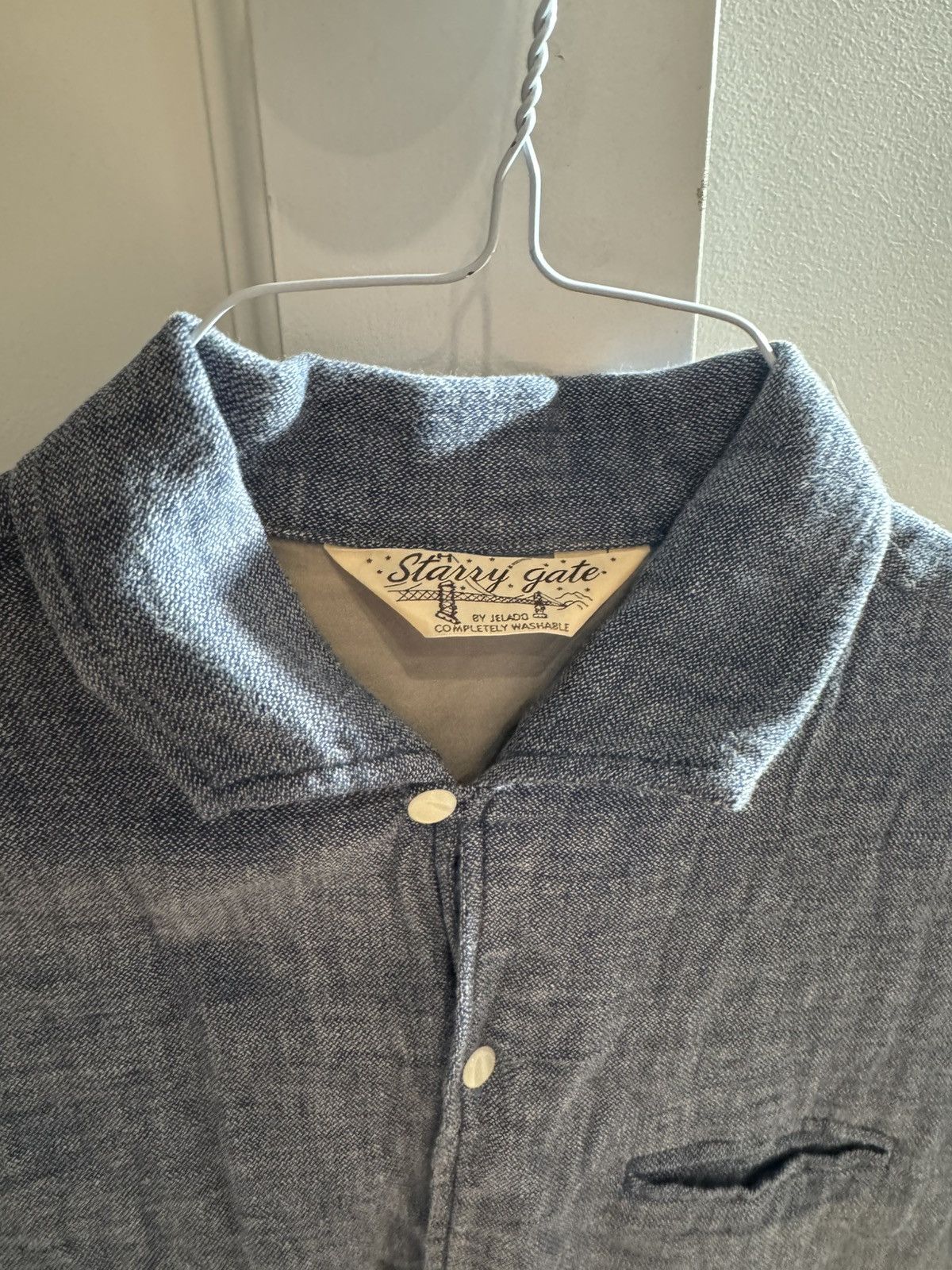 Jelado Jelado Vincent Shirt In Indigo Gauze Size US M / EU 48-50 / 2 - 3 Thumbnail