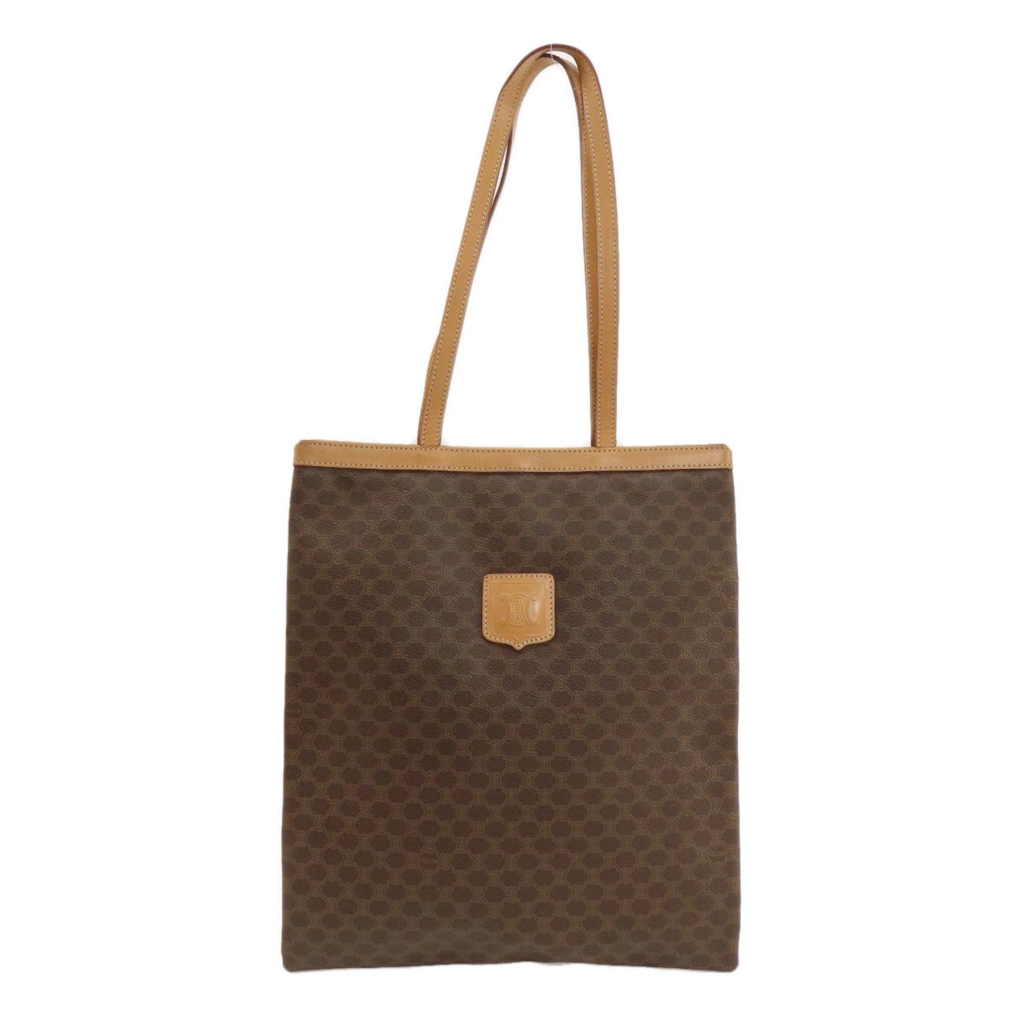 image of Celine Macadam Tote Bag Pvc Women's Celine in Brown