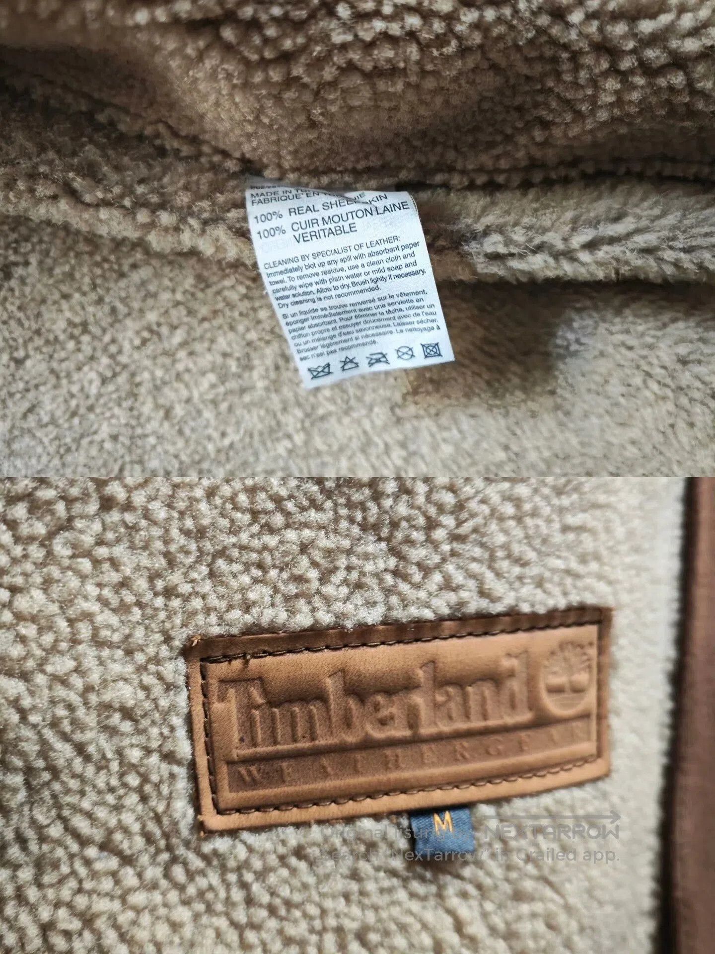 Timberland timberland genuine leather hooded coat. Size US M / EU 48-50 / 2 - 3 Thumbnail