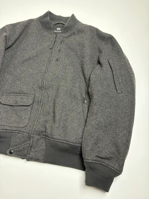 Engineered Garments × Uniqlo Uniqlo x Engineered Garments Wool Bomber Jacket Size US L / EU 52-54 / 3 - 4 Thumbnail