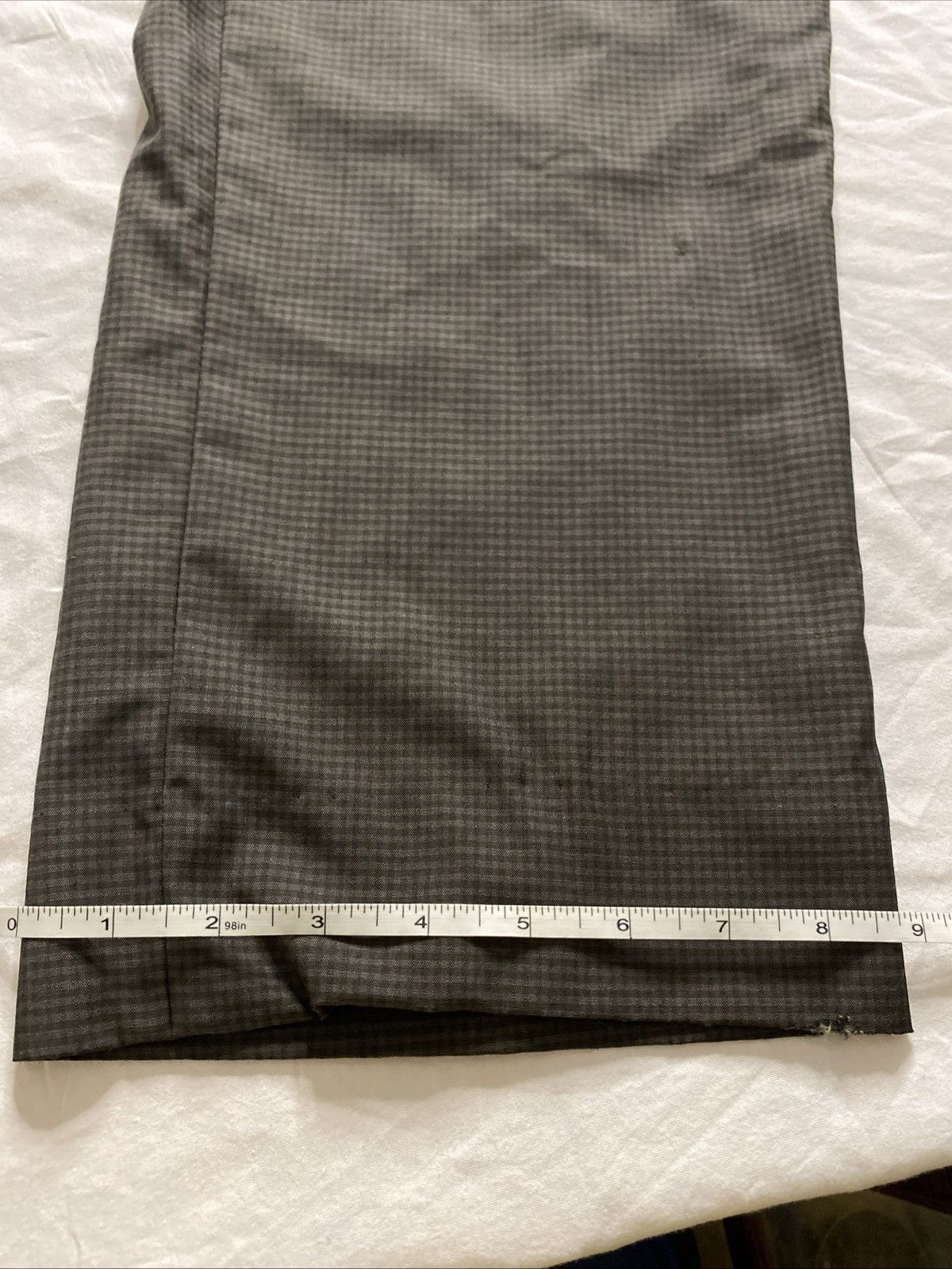 Luxe Zignone Linea Naturale Luxe Gray Mens Pants Sz 36 *DEFECT* Size US 36 / EU 52 - 14 Thumbnail