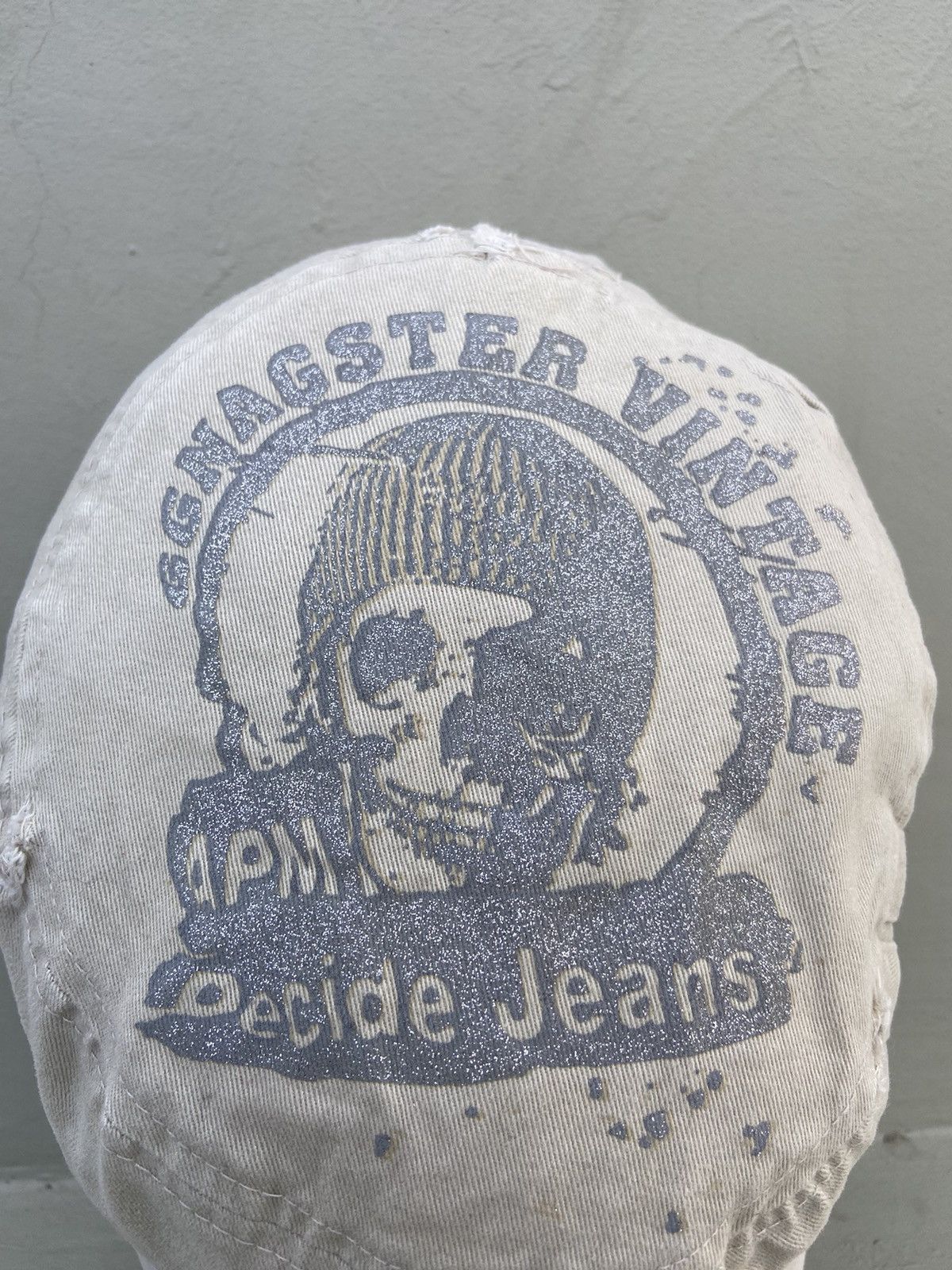 If Six Was Nine 2000s perangi GGNAG vintage skull patrol hat Size ONE SIZE - 2 Thumbnail