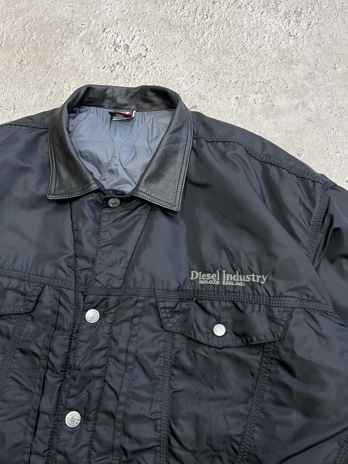 Vintage 90s Diesel Denim Trucker Jacket