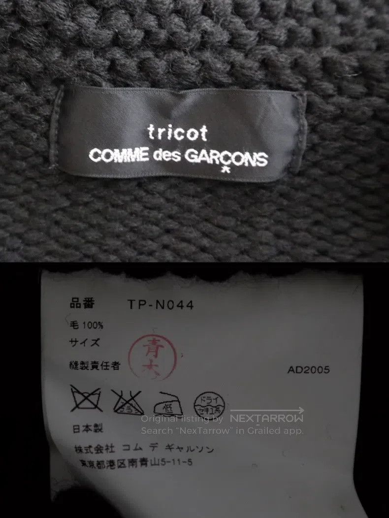 Comme des Garcons Comme des Garcons size F Pins Short Shawl Cardigan Knit Op Size XS / US 0-2 / IT 36-38 - 4 Thumbnail