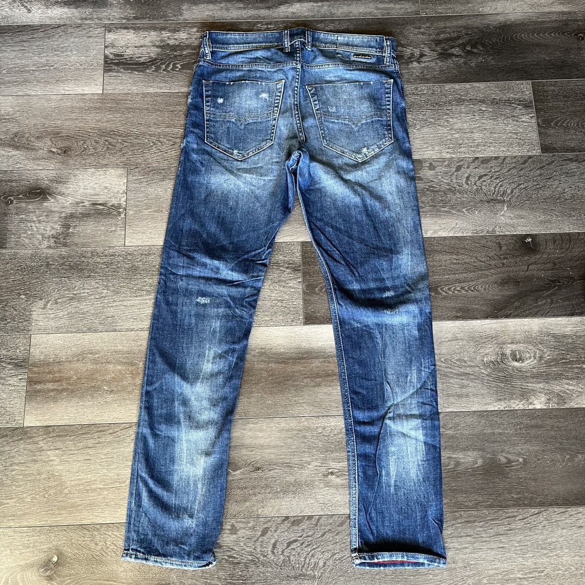 Diesel Vintage Diesel Tepphar Slim Wash Blue Denim Jeans 29x30 Y2K Size US 29 - 2 Thumbnail