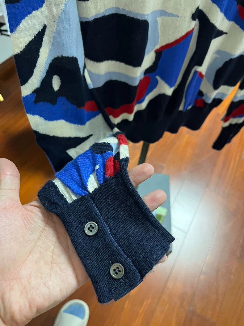 Thom Browne Thom Browne size3 Cashmere patchwork sweater Size US L / EU 52-54 / 3 - 6 Thumbnail