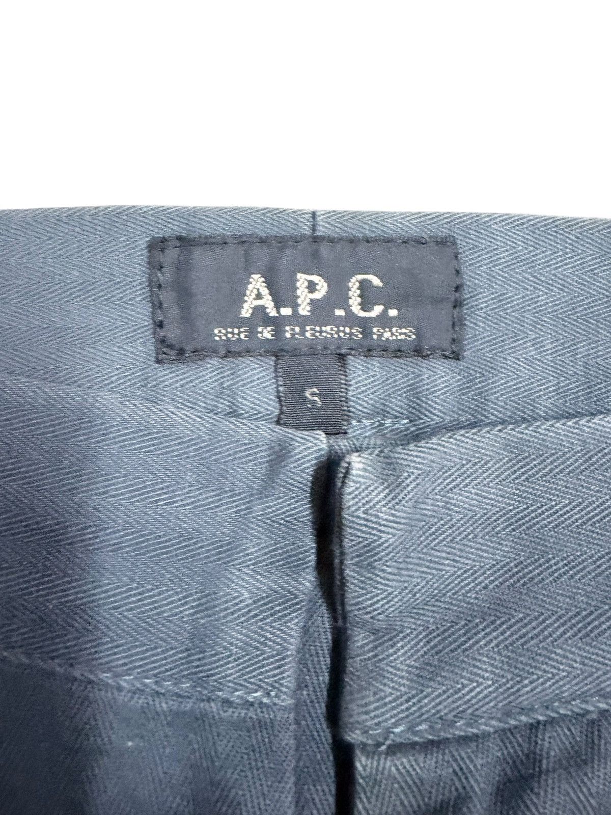 A.P.C. 🔥A.P.C. Crossstrape Bondage Zipper Length Harringbone Pants Size US 32 / EU 48 - 16 Thumbnail