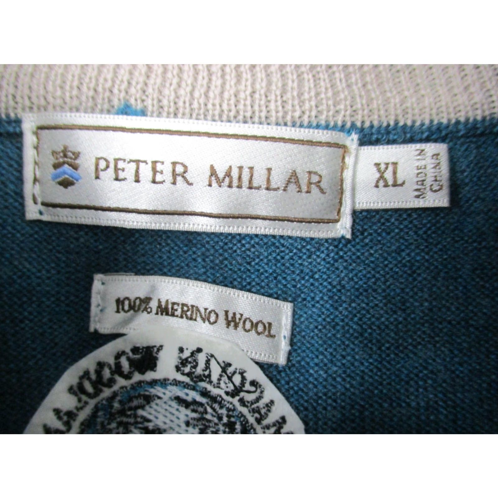 Peter Millar Peter Millar Sweater Vest XL Merino Wool Green Vest Men XL Green Peter Millar Wool Merino Vest - Size US XL / EU 56 / 4 - 6 Thumbnail