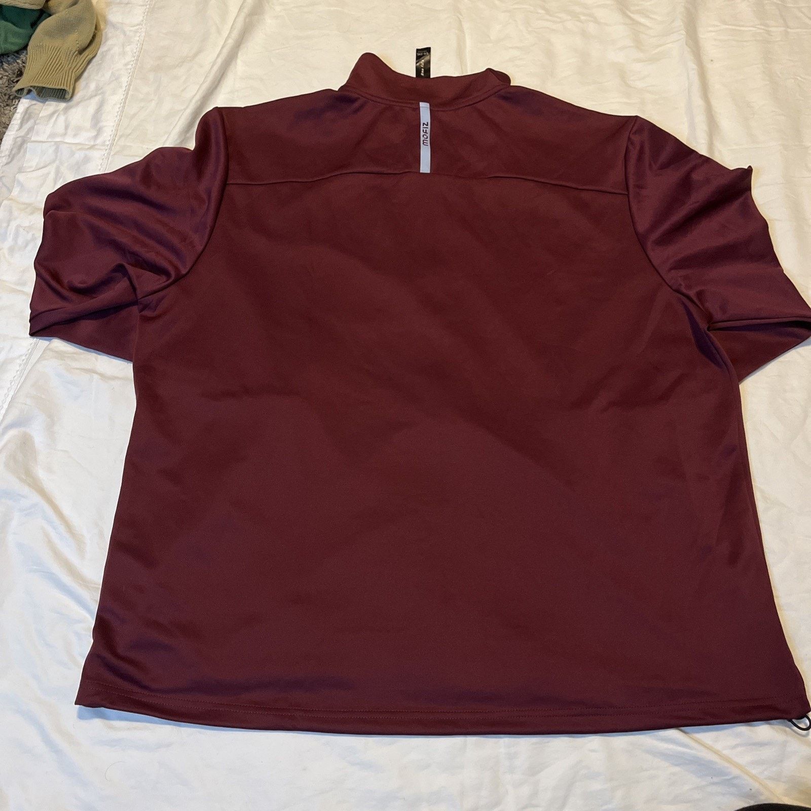 & Other Stories Mofiz Mens Jacket Lightweight Full Zip Burgundy Size 2XL Size US XXL / EU 58 / 5 - 8 Thumbnail