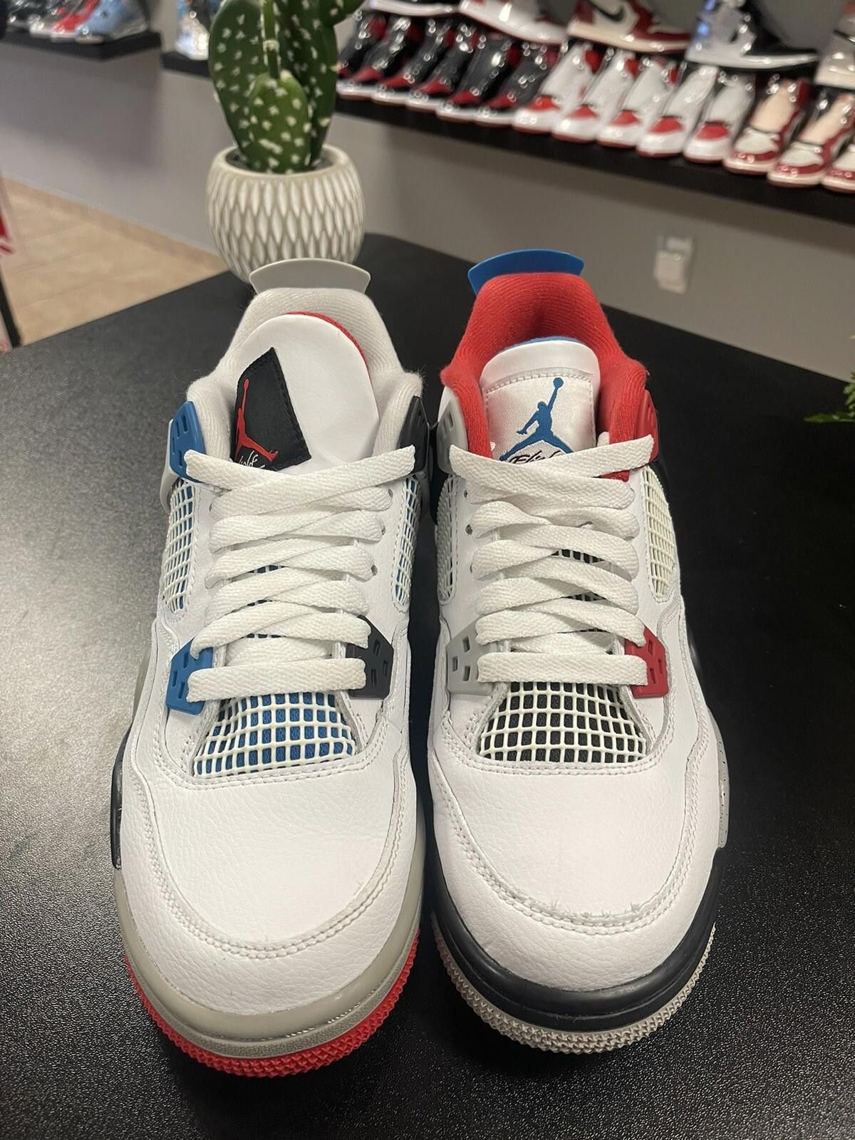 Jordan Brand Size 6y - Jordan 4 Retro SE “What The” Very Clean 408452-146 Size US 6 / EU 39 - 2 Thumbnail