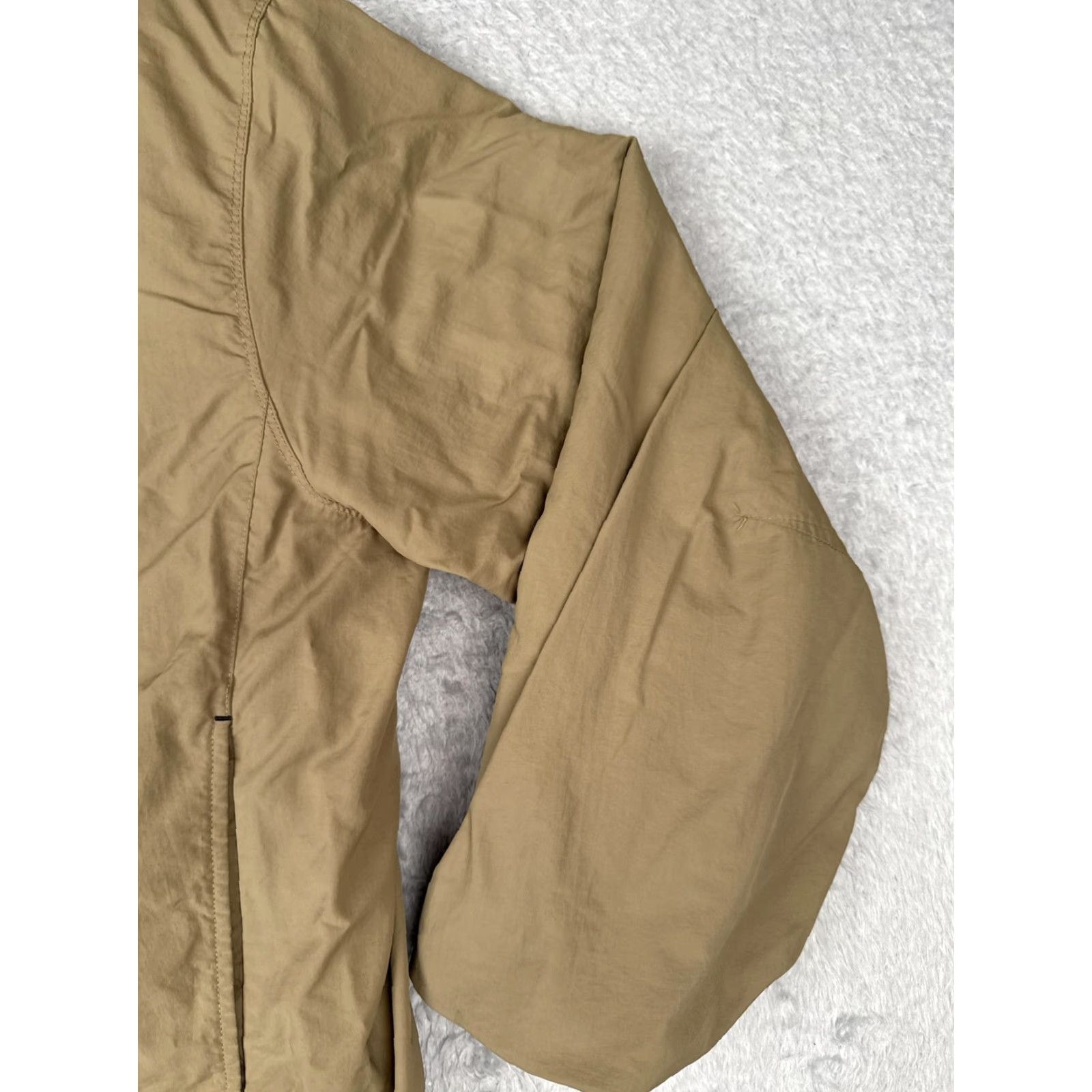Timberland Timberland Weathergear Jacket Men XL Tan Brown Fleece Lined Full Zip Nylon Chore Size US XL / EU 56 / 4 - 5 Thumbnail