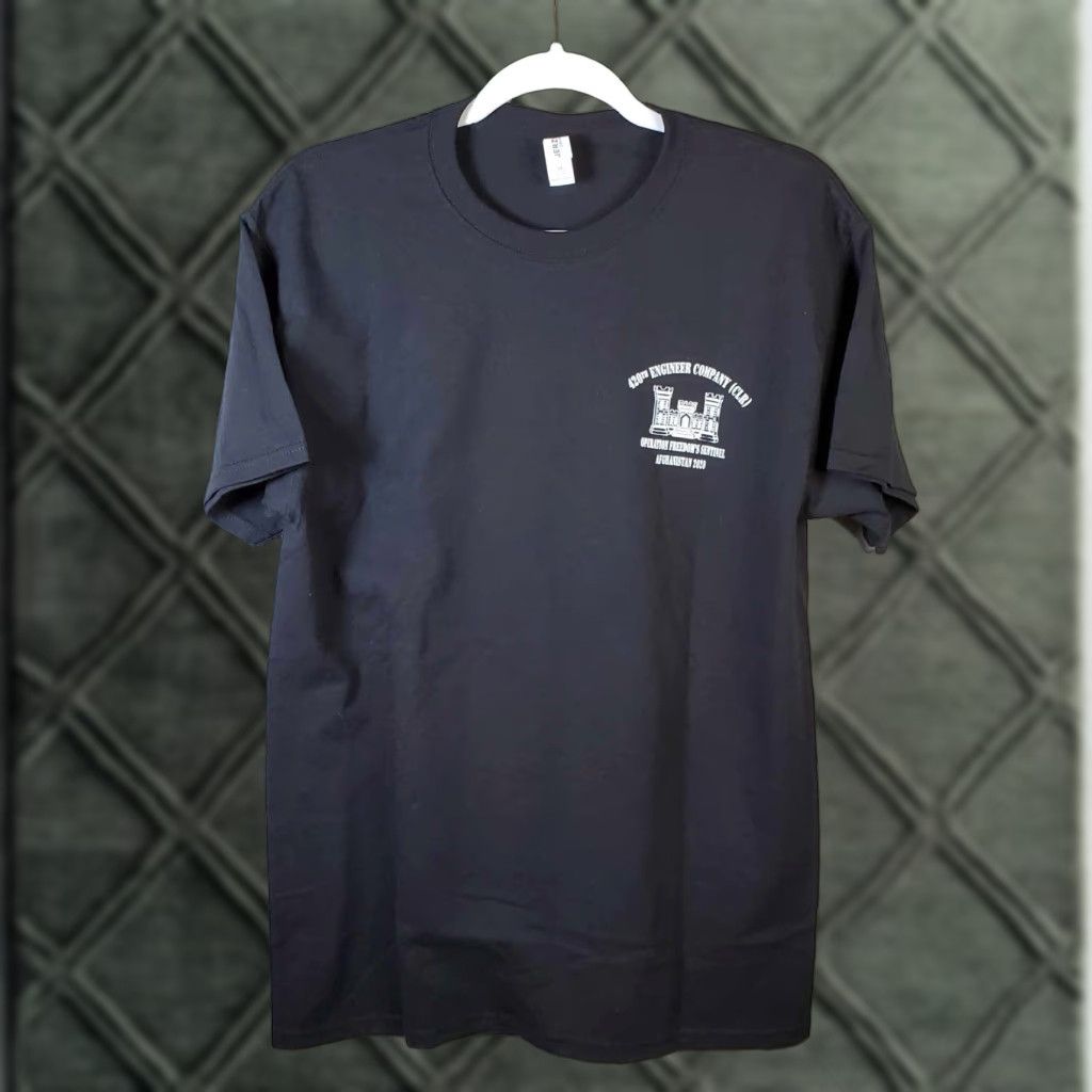 Jerzees US Army T Shirt 420th Engineer Company Ghost Platoon Afghanistan 2020 Medium M Multicolor Military Ghost Jerzees Unisex Adults Short Sleeve Shirt Size US M / EU 48-50 / 2 - 1 Thumbnail