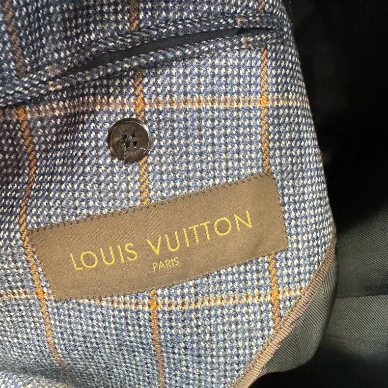 Louis Vuitton Louis Vuitton Houndstooth blazer Size 54R - 4 Thumbnail