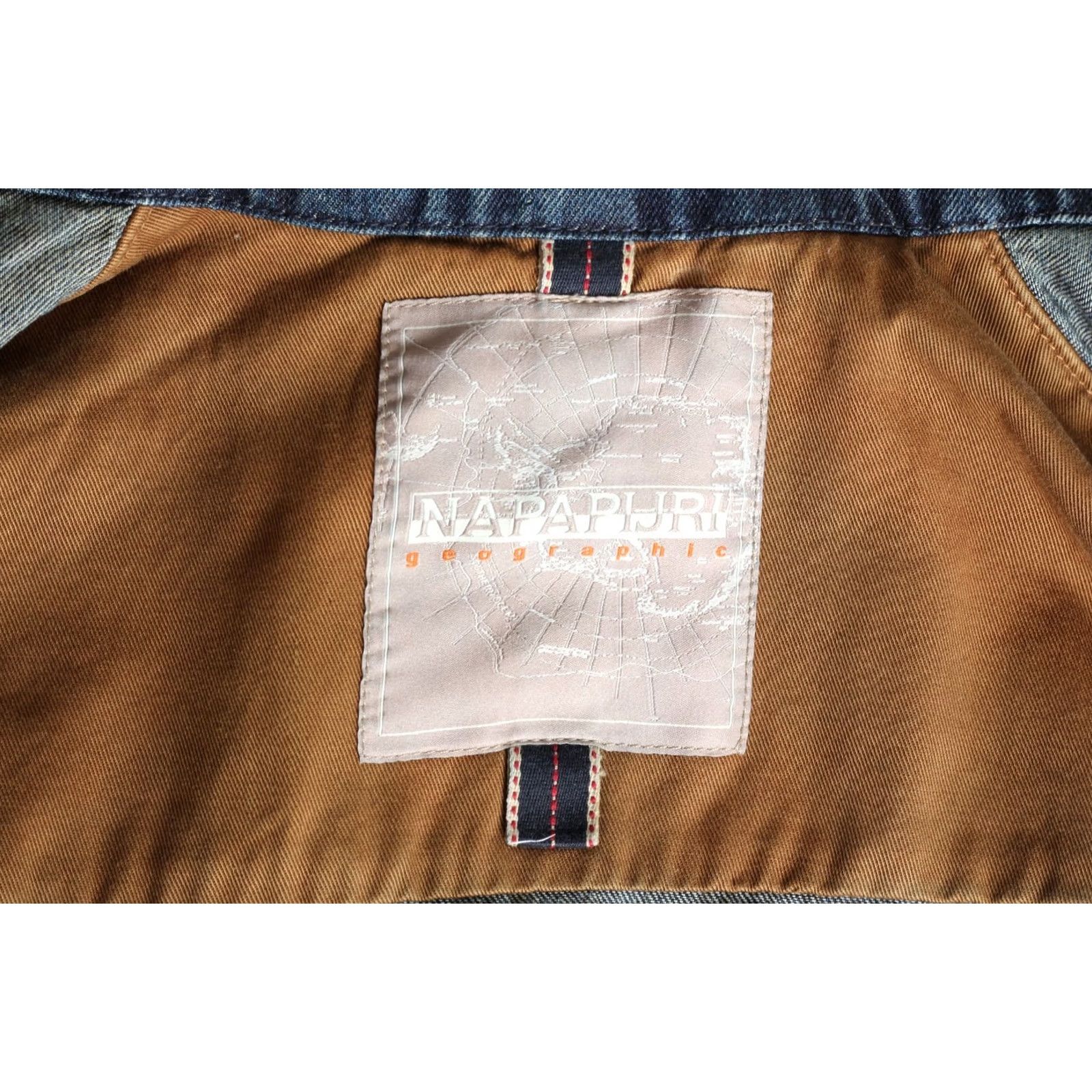 Napapijri Napapijri Denim Jacket Men M Full Zip Biker Denim Jacket blue Size M Regular Mens Size US M / EU 48-50 / 2 - 7 Thumbnail