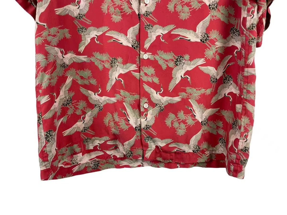 Amiri Amiri Silk Crane Button Shirt Size US M / EU 48-50 / 2 - 4 Thumbnail