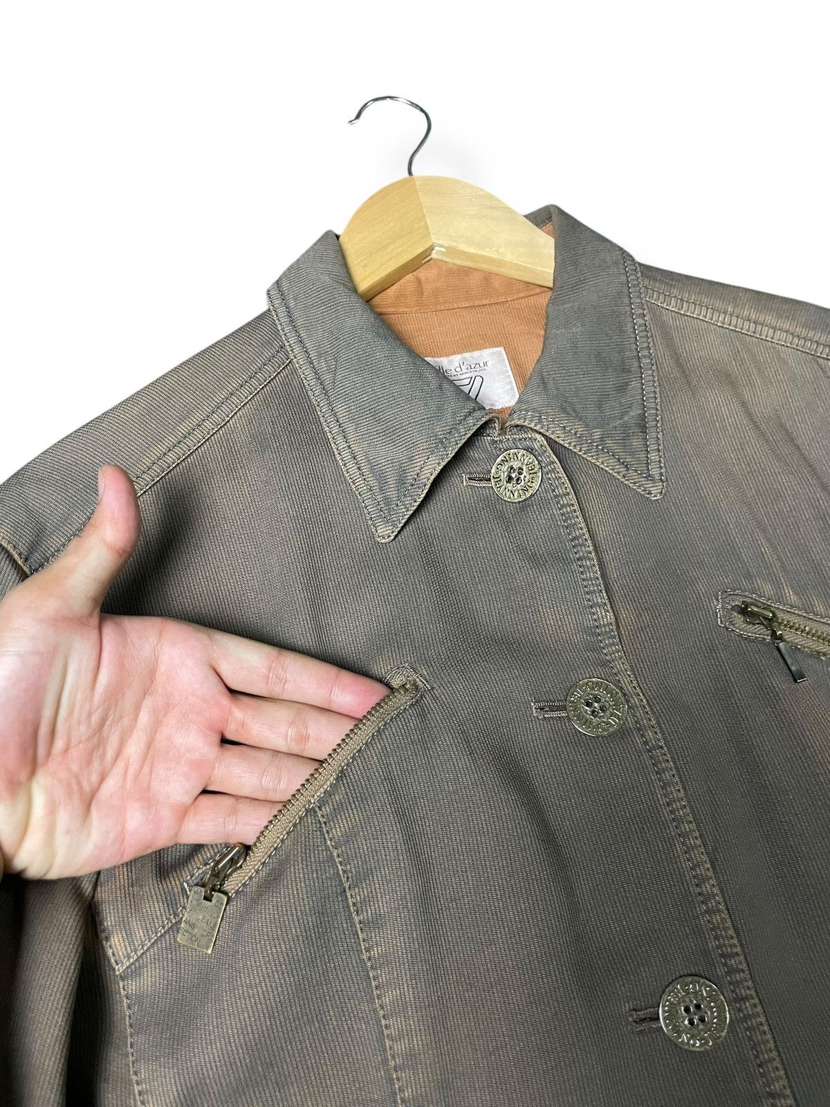 Japanese Brand × Vintage Ville D’ Azur Jacket with Lining (61) Size US S / EU 44-46 / 1 - 7 Thumbnail