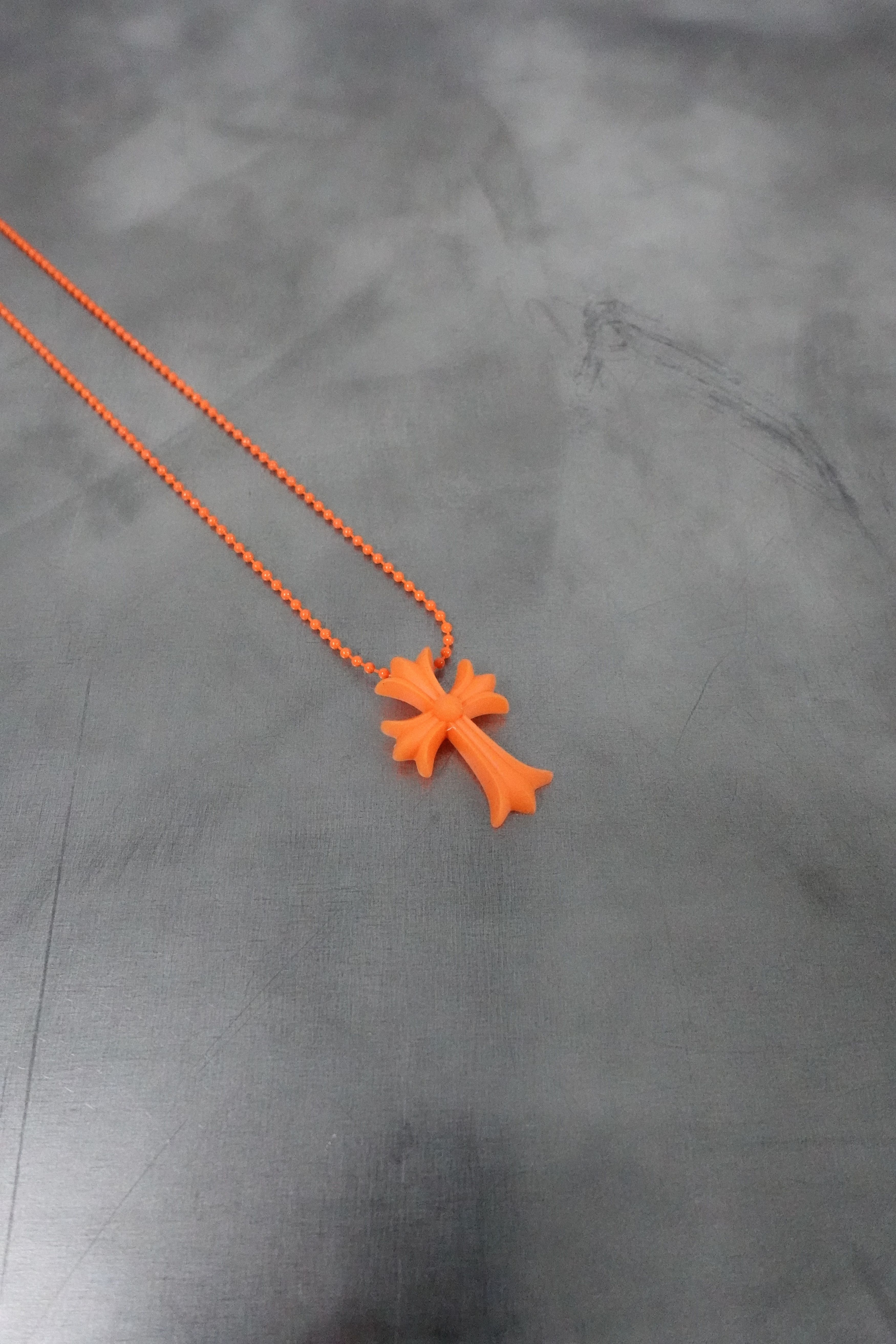 Chrome Hearts CHROME HEARTS SILICHROME NECKLACE ORANGE Size ONE SIZE - 2 Thumbnail