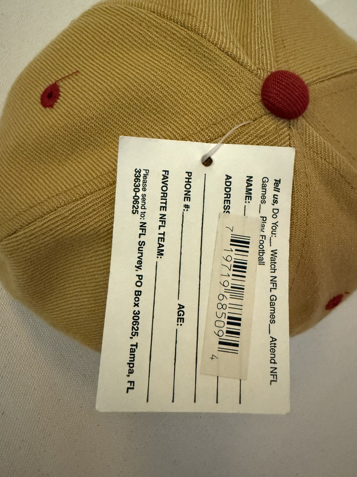 NFL 90s San Francisco 49ers NFL Game Day Fitted Size ONE SIZE - 5 Thumbnail