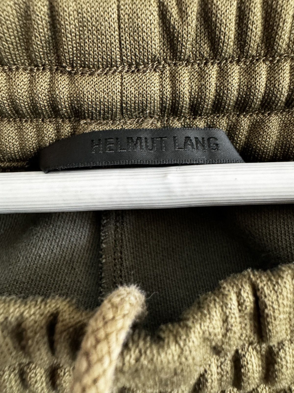 Helmut Lang Helmut Lang Olive Track Pants / Tech Joggers Size US 30 / EU 46 - 2 Thumbnail