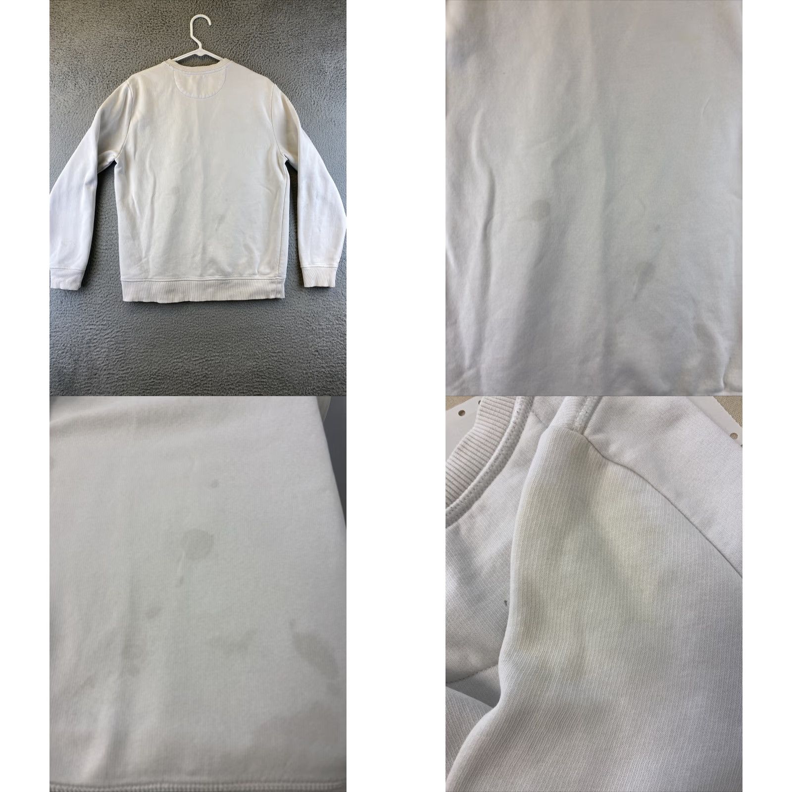 Calvin Klein VINTAGE Calvin Klein Sweatshirt Shirt Unisex M White 92-6 SZ M Sweatshirt Pullover Sweater White Unisex Mens Womens Size US M / EU 48-50 / 2 - 8 Thumbnail